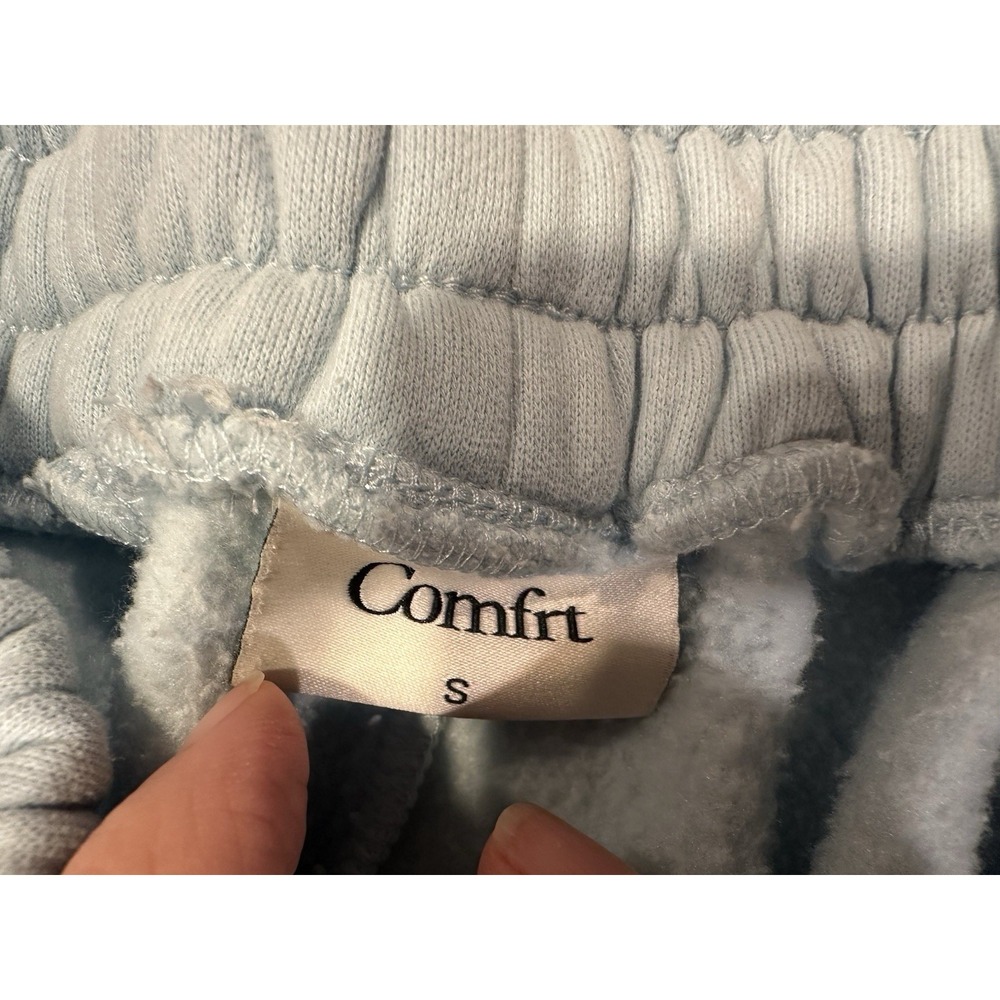 Comfrt Sweatpants Light Blue Jogger Size Small Collection Pastel Edit - Picture 8 of 16
